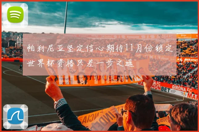 帕利尼亚坚定信心期待11月份锁定世界杯资格只差一步之遥